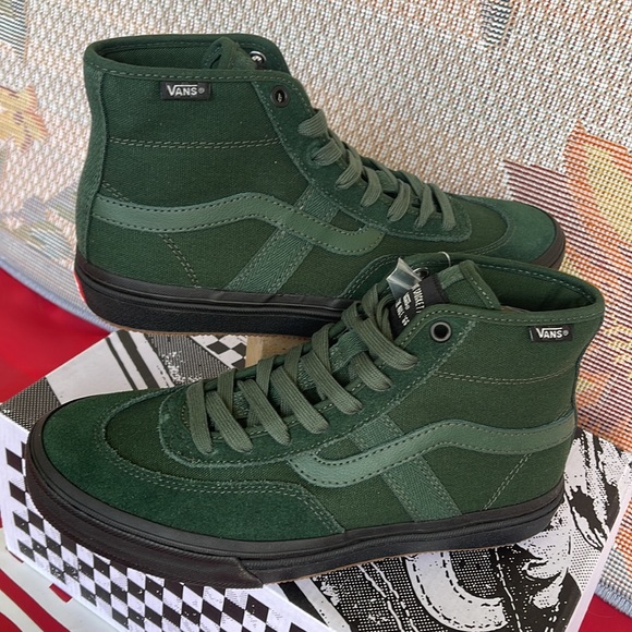 Vans Men’s Crockett High
Dark Green/Black
VN0A5JIG3MZ
sneakers - Picture 11 of 16